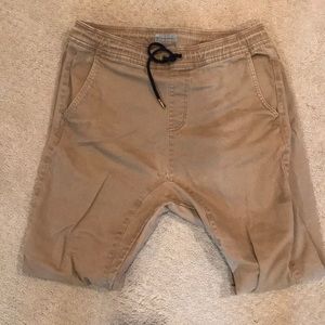 Men’s Tan joggers